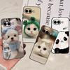 For Google Pixel 9a 9 Pro Phone Case Cool Cartoon Cat Painting Soft Slim Clear TPU Rubber Silicone Back Cover For Google 9 9Pro