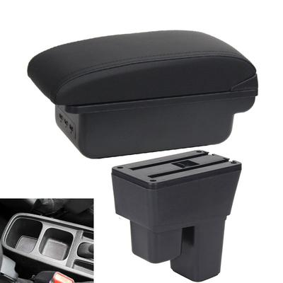 Boîte d'accoudoir de voiture pour Honda Jazz, pour Honda Fit Jazz 2, 2008 – 2013, accessoires de rangement, détails intérieurs, porte-gobelet, Interface USB