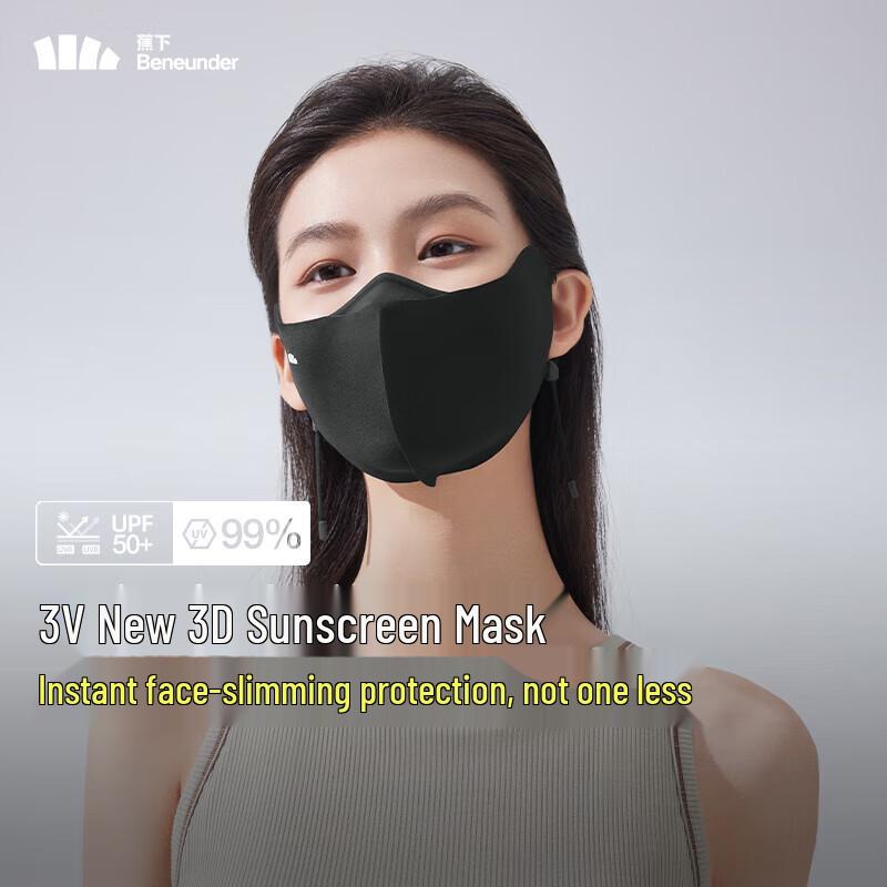 Beneath the Banana Sun Protection Mask with Eye Corner Guard