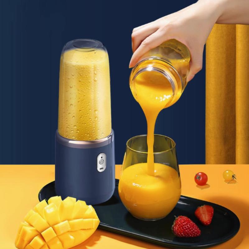 1PCS Juice Extractor Juice Cup Portable Rechargeable Small Juice Cup Home and Outdoor Multifunctional Juice Mixing
