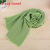 Outdoor Cooling Towel Polyester Fast Dry Ice Cold Sports Towel For Yoga Fitness