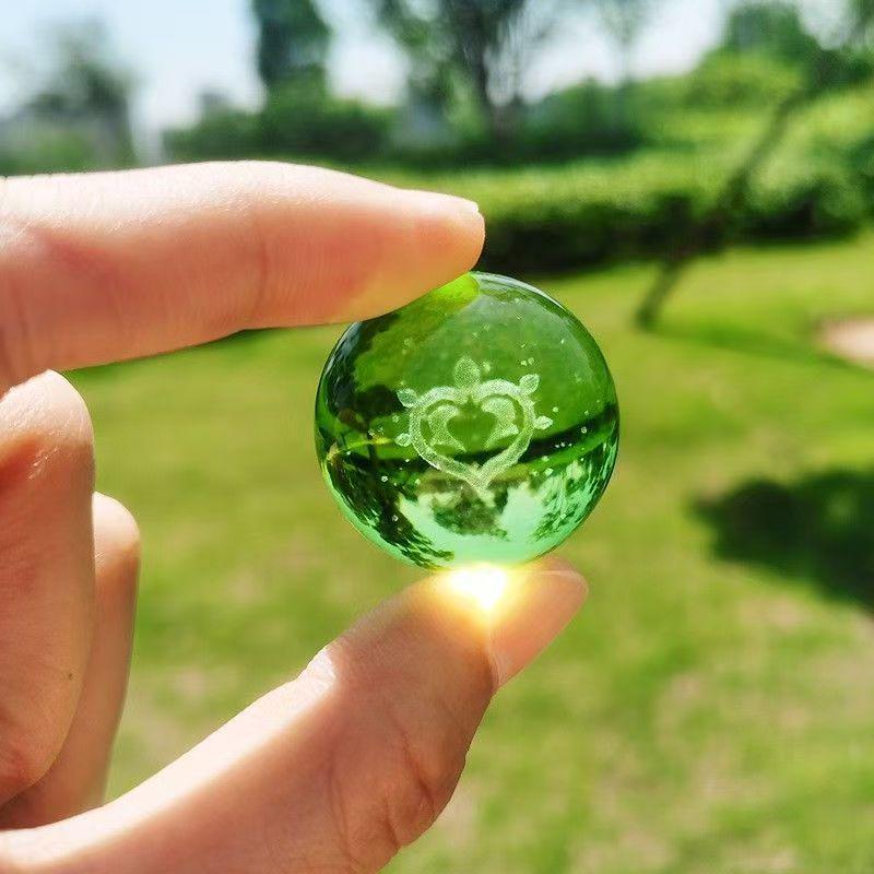 Genshin Impact Element Crystal Ball Night Light Anime Figure Pendant