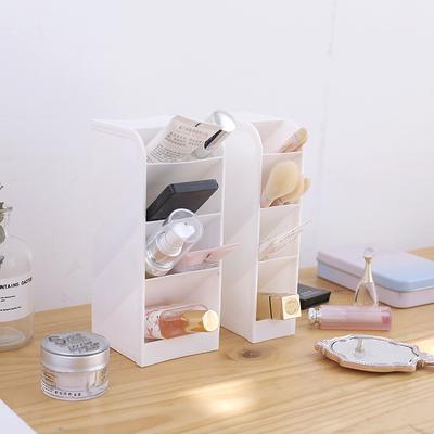 2219 Inclined Insert Pen Holder Office Women's Desktop Storage Box Desk Stationery Supplies Bucket Storage Rack Makeup Brush Holder