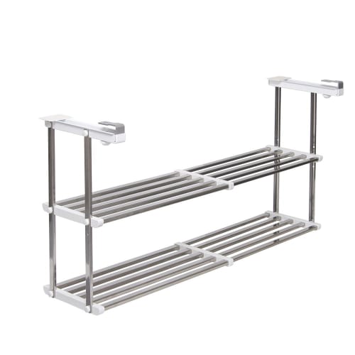 Extendable Under-door Shelving Unit, 2 Shelves, Width 55-95cm