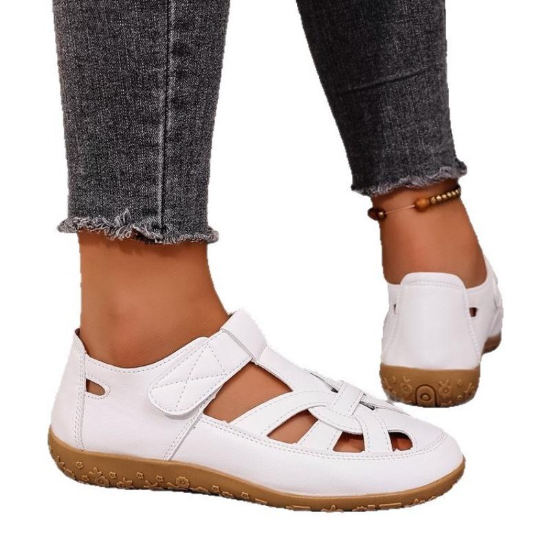 New Style Women's Shoes Beach Sandals Hollowed-out Flat Sandals