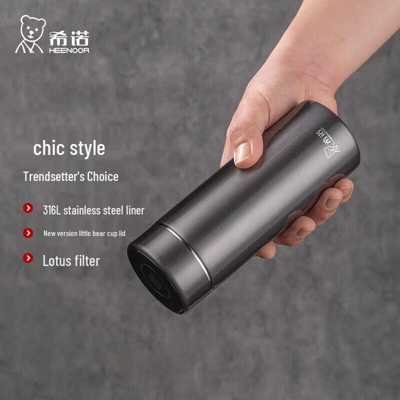 Heenoor Men s Business 316L Stainless Steel Vacuum Flask