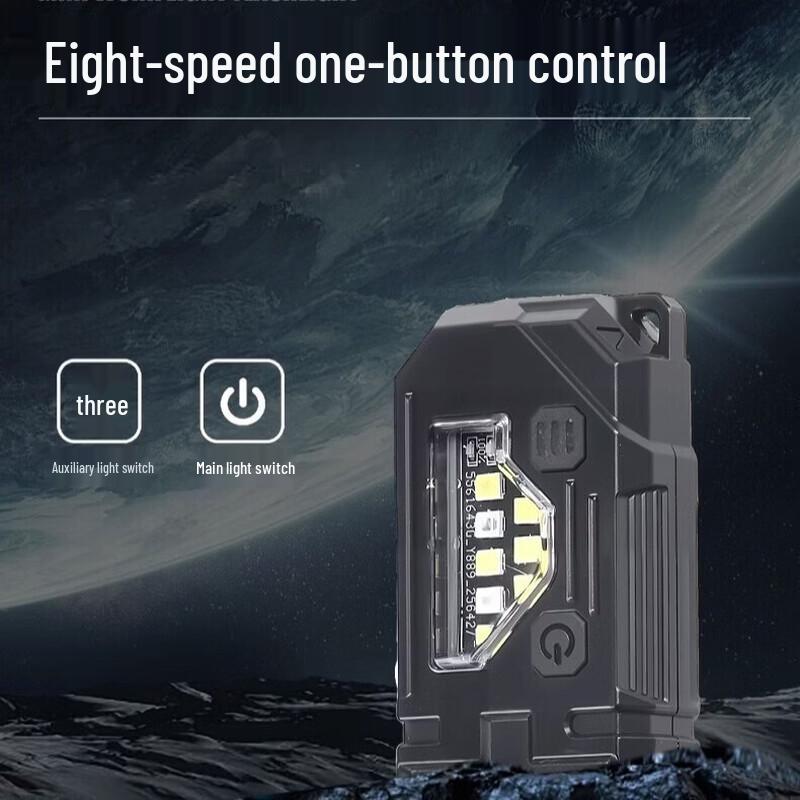 MengPao Mini Rechargeable Keychain Work Flashlight