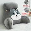 Cartoon Soft Bag Cushion Large Backrest Office Lumbar Support Pillow Reading Playing with Mobile Phones Tatami Pillow Versatile for Multiple Scenarios