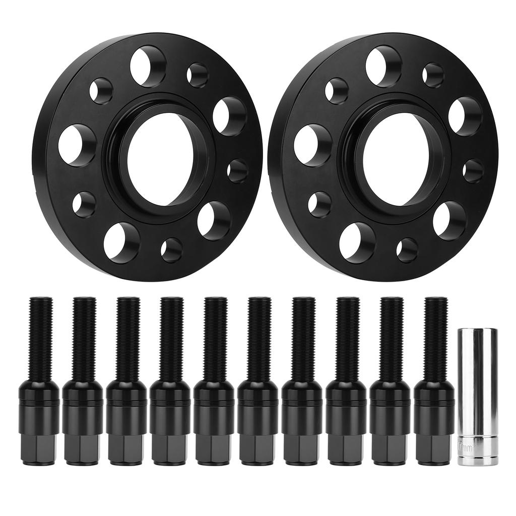 20mm Wheel Spacer Kit Replacement for Mercedes Benz W215 W216 CL ClassCL500 CL600 AMG 20002011(Noir )