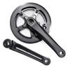 Single Speed Crankset 52T/48T/40T Bike Chainring Crankset Chainwheel Aluminum Alloy Folding Bike Chainwheel Crankset