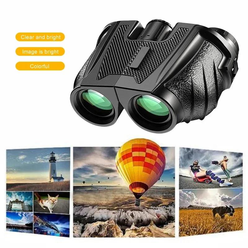 Professional HD Mini 12x25 Binoculars Camping Observation Telescope Optical Telescope Outdoor for Hunting Travel