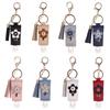 Travel Size Empty Bottles Sanitizer Holder with Keychain Small Squeeze Bottle
