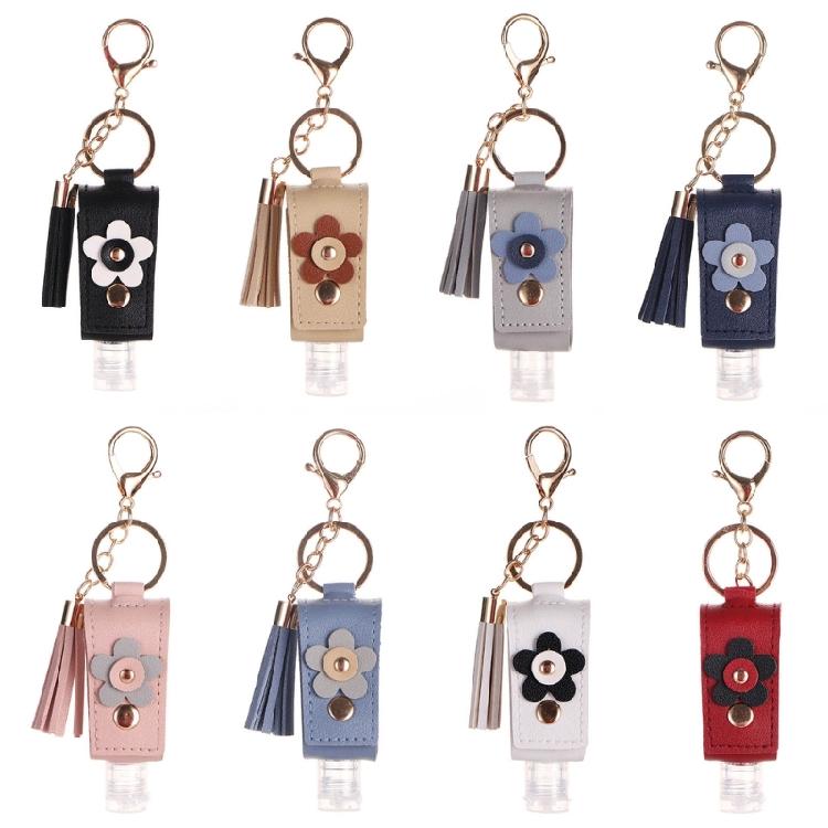 Travel Size Empty Bottles Sanitizer Holder with Keychain Small Squeeze Bottle