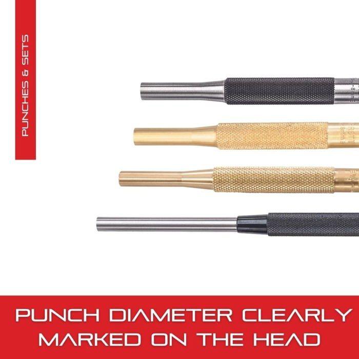 Goupille Starrett - 565G - Chasse-goupille 100 mm-4"/6 mm