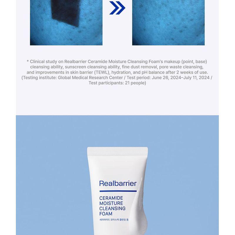 Realbarrier - Ceramid Feuchtigkeits Reinigungs Schaum Jumbo