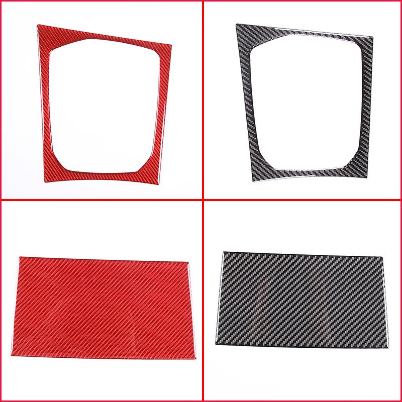 Soft carbon fiber For BMW 8 Series M850i G15 G16 2019-2025 Car Central Control Gear Panel Frame Interior Accessories For LHD
