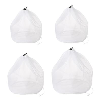 Bra Lingerie 4 Sizes Fine Mesh Laundry Wash Bag Drawstring Laundry Care Storage Pouch Bag