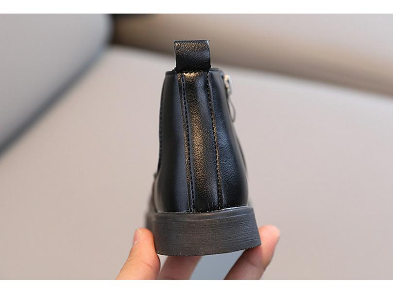 Botines Elegantes para Niños para Otoño/Invierno – Cálidos, Cortavientos Estilo Británico para Niños y Niñas
