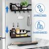 NK Phoenix Bathroom Magnetic Storage Rack, Shower Rack, Shampoo Rack, Rust-Proof Side Rack for Washing Machines and Refrigerators, Bathroom, Kitchen S