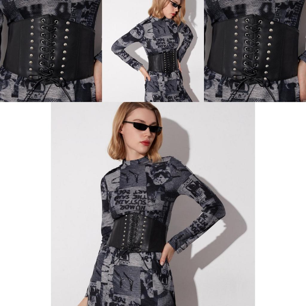 Large Ceinture Punk Pour Looks Punk Et Streetwear