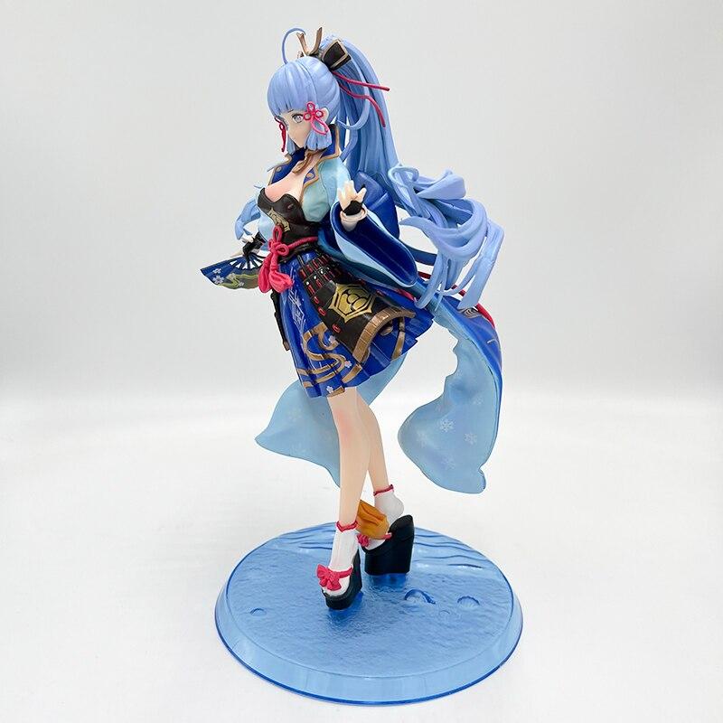 27cm Impact Kamisato Ayaka Anime Figure Genshin Impact Paimon/Klee/Qiqi Action Figure Zhongli Figurine Adult Doll Toys