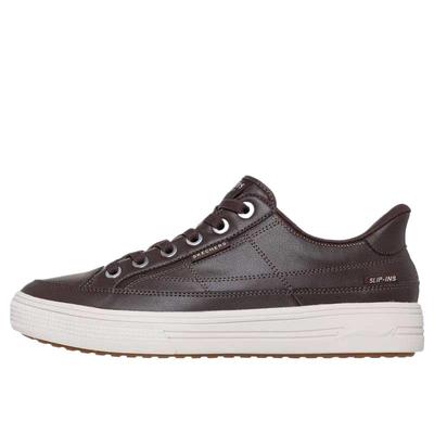 Arch Fit Arcade Catch Ya There Men Leather Casual Shoes Lightweight Stylish Versatile 183223-CHOC