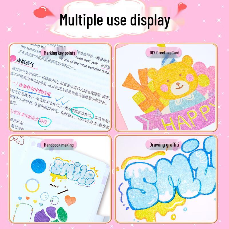 Touch Mark Glitter Gel Pen Set