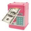 Elektronisk spargris ABS Smart lösenord Sparburk Myntburk Automatisk rullning Papperspengar Sparlåda för 3+ Barn Pojkar och Flickor