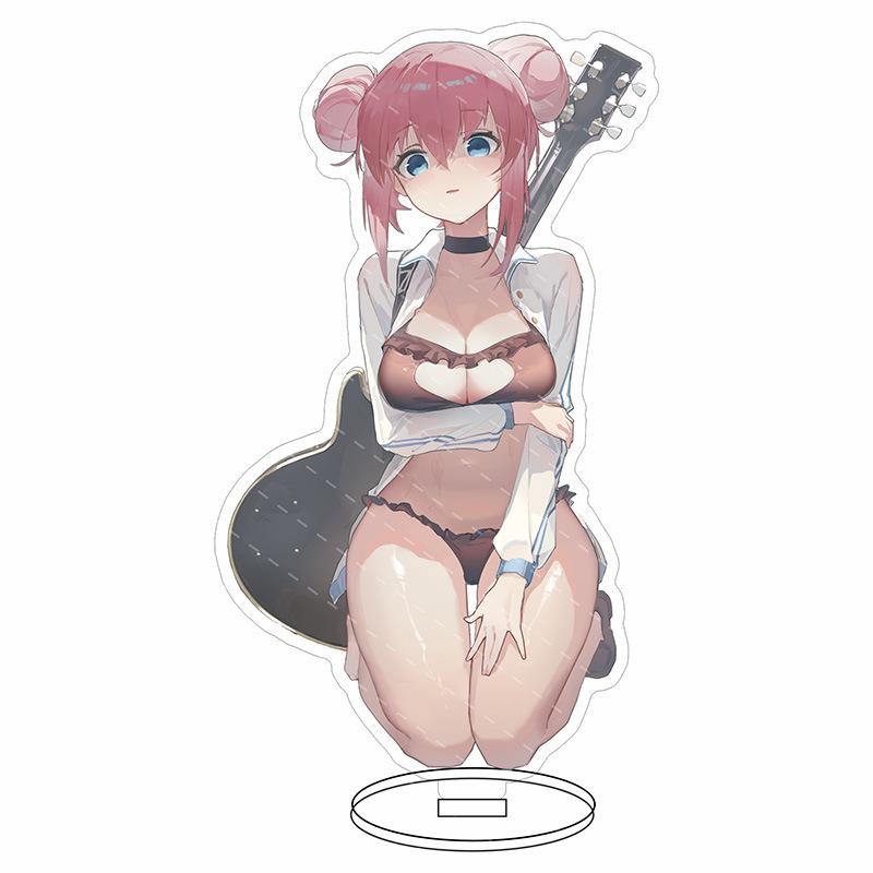 Anime Bocchi the Rock Figure Acrylic Stand Hitori Gotou Ijichi Nijika Yamada Ryo Kita Ikuyo Gift Desk Decoration