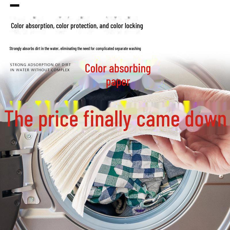 Color-Absorbing Laundry Tablets, Anti-Dye and Cross-Dye Protection