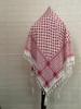 New Four-Sided Tassel Arabic Headscarf - Square Tactical Scarf for Outdoor Muslim Wear