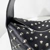 Ladies' Fashionable Niche Design Toast Bag Armpit Bag New Rivet Large Capacity Commuting Shoulder Armpit Bag