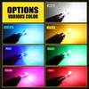 T10 LED W5W Canbus Glass COB 6000k Reading Dome Lamp Marker Wedge License Plate Light Bulb 168 194 192 DC 12V White Red