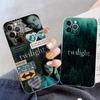 TV Twilight Isabella Edward Cullen Case For Iphone 17 16 15 Pro Max 11 12 13 14 Pro Plus Phone Cover