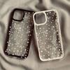 Stars Moon Space Phone Case For iPhone 14 Pro 15 13 12 Mini 11 XR XS Max X 7 8Plus Fashion Pattern Shockproof Clear Hard Cover