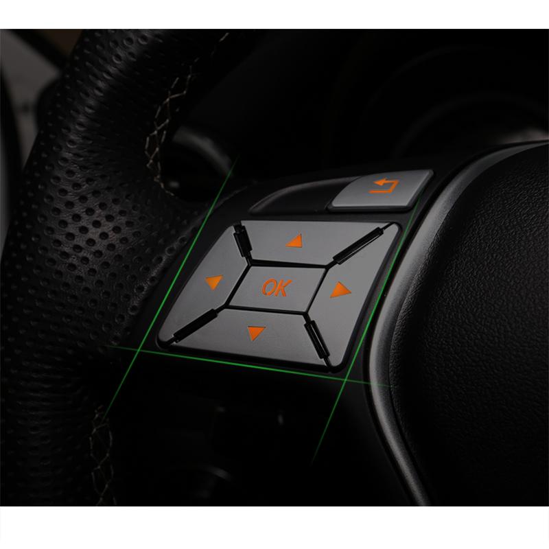 Für Mercedes-Benz ABCE CLA GLA ML GL CLS GLK SL Klasse Auto Lenkrad Schalter Taste Abdeckung Trim auto Innen