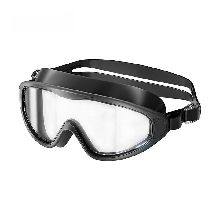 

Jingdong Jingzao Swim Goggles, High Definition, Waterproof, Anti-fog, Large Frame, Swimming Training, Black чорний