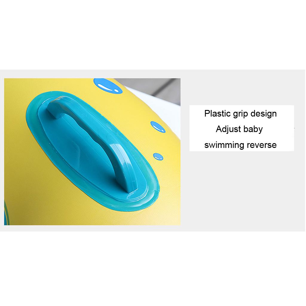 Sunshade Baby Kids Float Seat  Inflatable Swim Swimming Ring Pool Water 