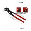 7 10 12 Inch Quick Adjust V Jaw Tongue Groove Pliers Universal Plumbing Pliers Water Pump Pliers for Plumbing Work