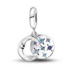 Charm Bead Charms Authentic Moon Nocturnal Owl Blue Star Shape Bead Charms Compatible With Bracelets Copper Women Jewellery Diy Fine Gift Accessory