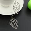 SUMENG 2024 New Fashion Jewelry Hollow Metal Leaf Dangling Long Statement Drop Earrings For Women Gifts