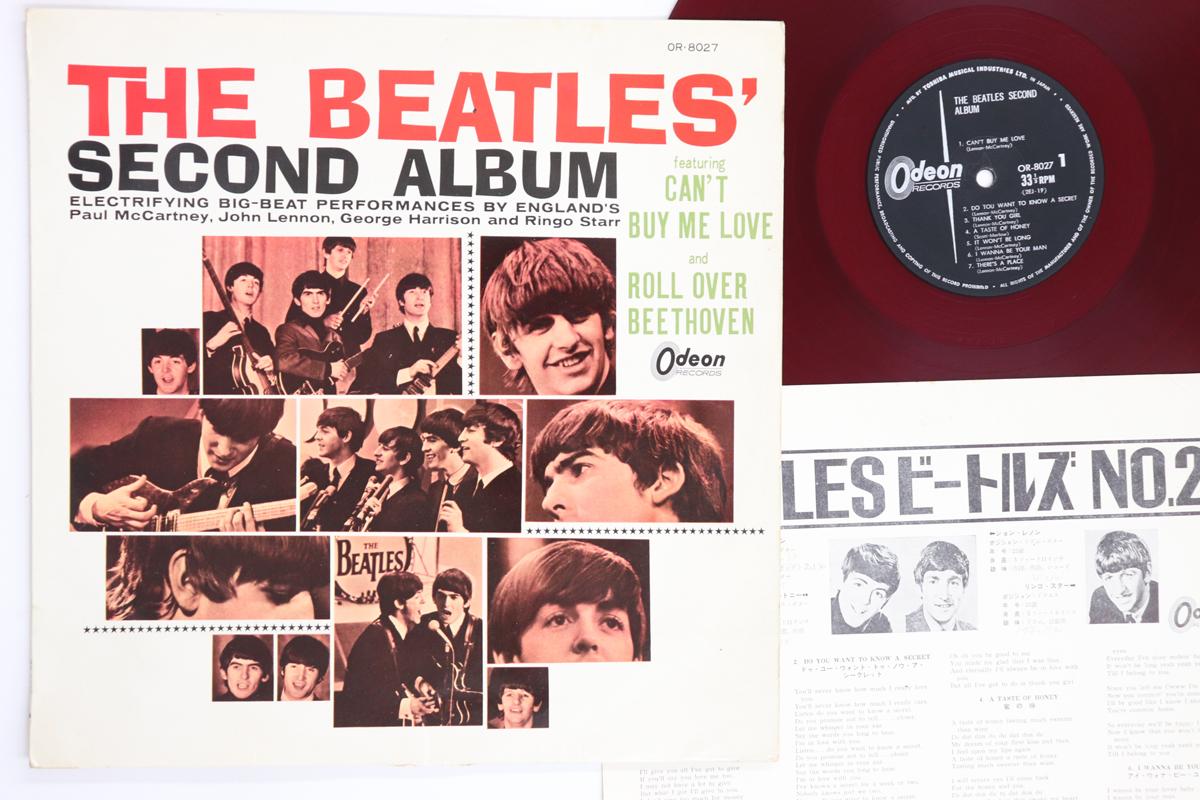 

LP Record BEATLES Beatles Second Album OR8027 ODEON 1967 Japan Rock Used