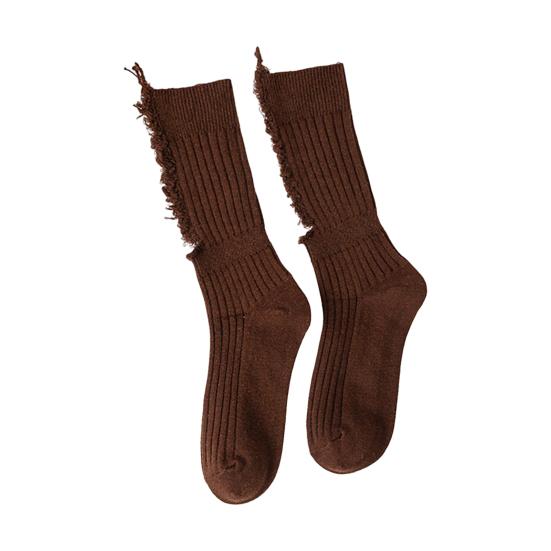 Calze da donna traspiranti morbide ad alta elasticità senza odore calzini da donna strappati calzini da fitness