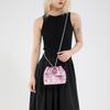 Trend Drawstring Bucket Bag Bag Women'S Rivet Commuter Shoulder Bag High-End Versatile Messenger Bag