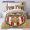 Sunderland A.F Custom Name Pattern Bedding,Quilt Set Quilt Cover Pillowcase Home Birthday Gift(1 * duvet cover + 2 * pillowcase, without core)