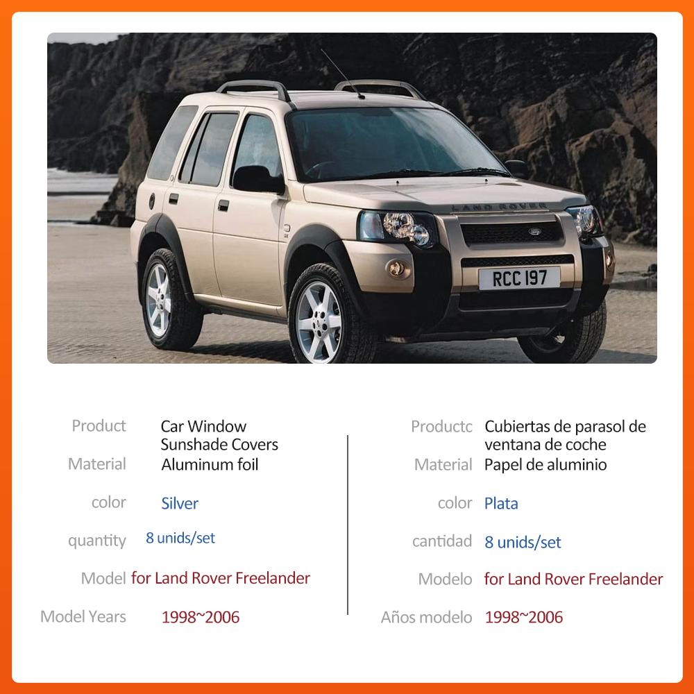 

Автомобильный магнитный солнцезащитный козырек для Land Rover Freelander L314 1998~2006 1999 Шторка на лобовое стекло Боковое окно Люк на крышу Накладка Аксессуары