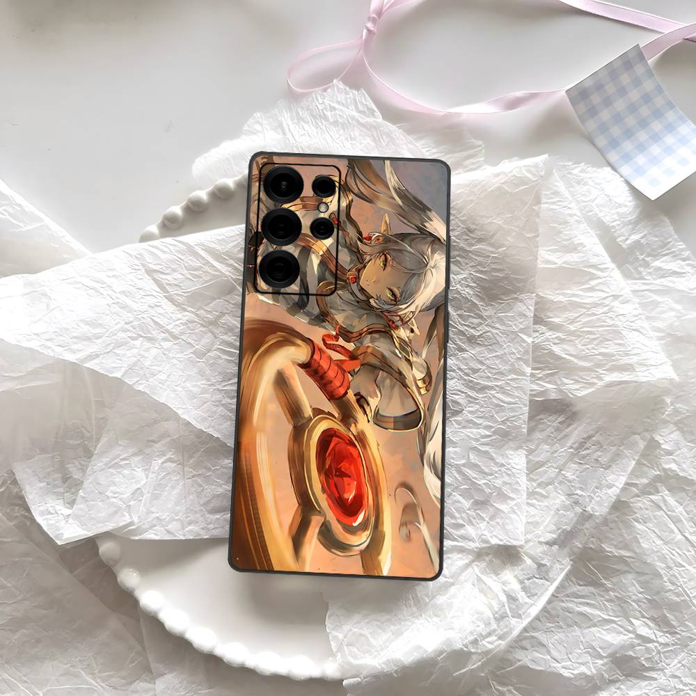 Anime Frieren Süße Handyhülle Für Samsung S 24 Fe 25 Ultra Plus 20 Lite 21 30 22 23 24 22 Ultra 5G Fundas