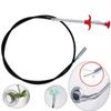 Flexible Grabber Claw Pick Up Reacher Tool With 4 Claws Bendable Hose Pickup Reaching Assist Tool for Litter Pick Home Sink Drains Toilet 35inch