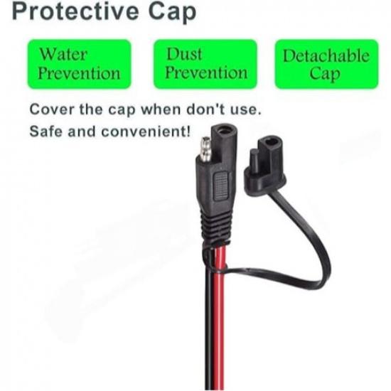 10AWG to XT90 Connector Extension Cable, with 15A -10AWG SAE TO XT90