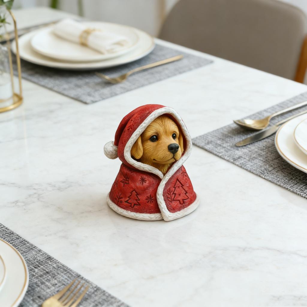 Dog,shaped Tabletop Decoration, Suitable For Any Place. It's A Small One That Doesn't Take Up Much Space And Can Also Be Placed In A Bag.